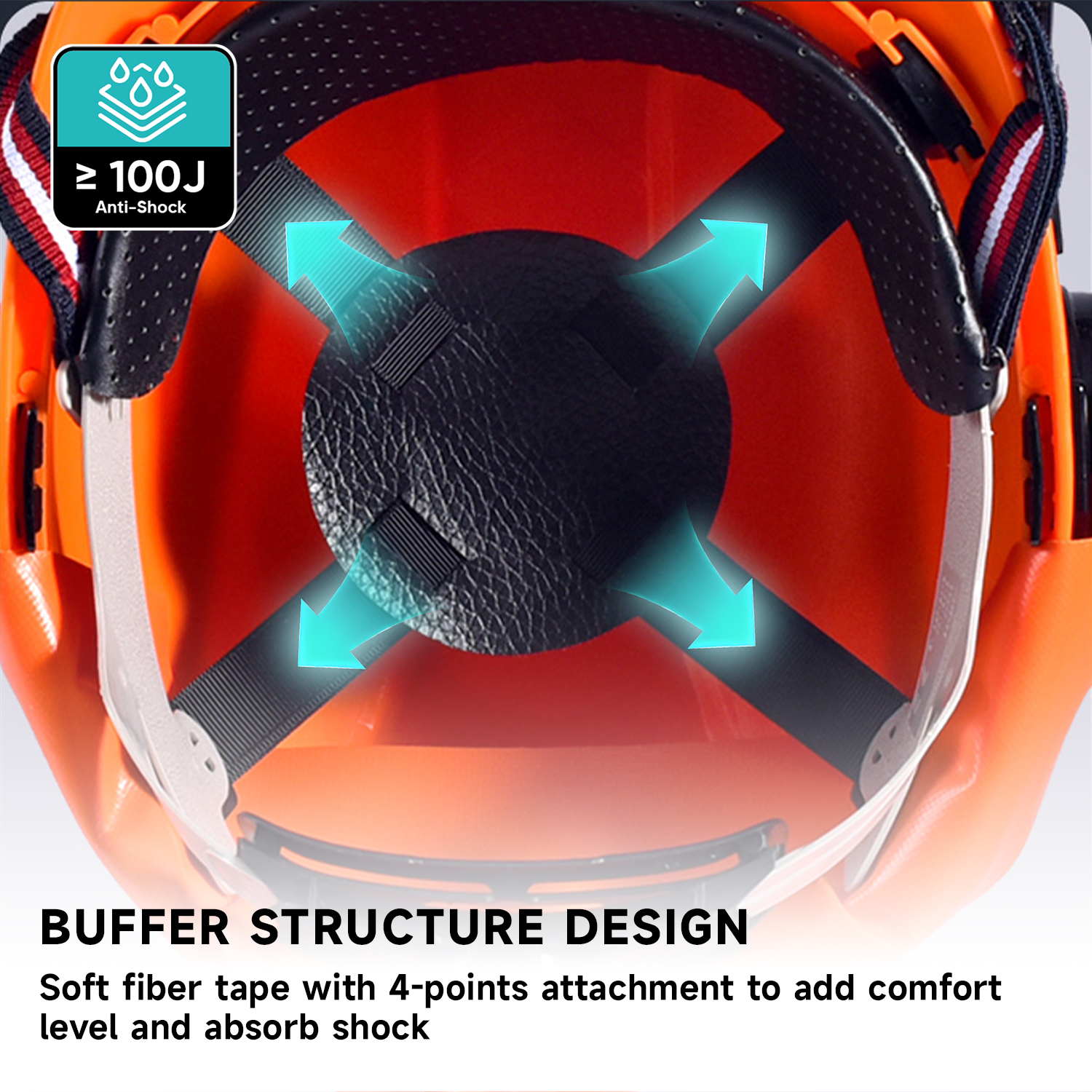 Лесные шлемы с лицевым щитом M-5009 Orange