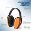Защитные слуховые ушные муфты EM-5003 Orange