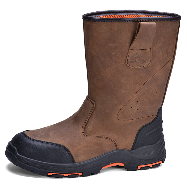 Прочные защитные ботинки Best Work Welders Brown Welding Kelvar Midsole Safety Shoes H-9437