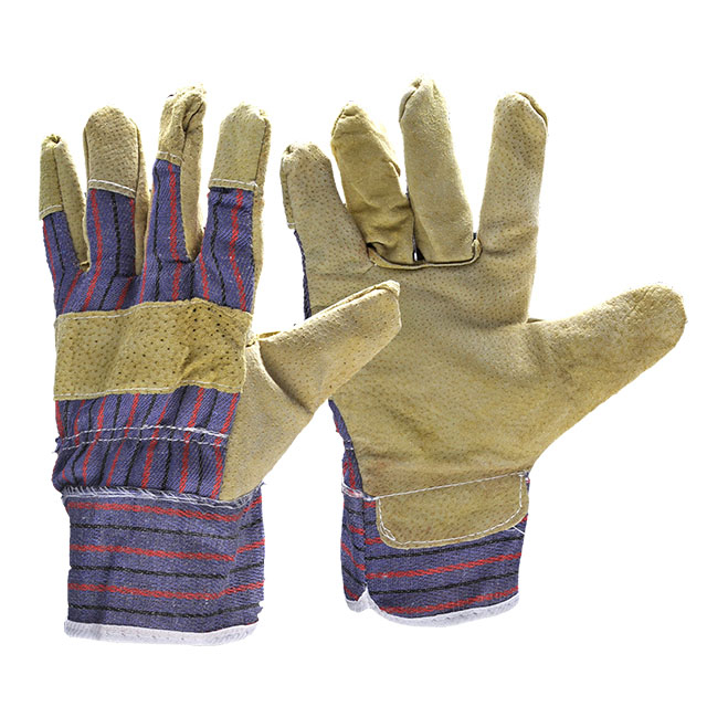 Кожаные рабочие перчатки повышенной прочности FL-1008