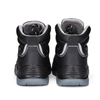 Черные мужские защитные ботинки из коровьей кожи с маслостойким стальным носком M-8520
