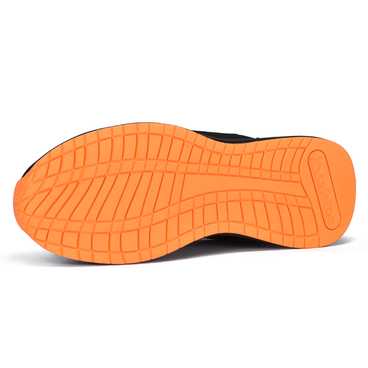 Защитная обувь без шнуровки для склада и логистики L-7539 Оранжевый