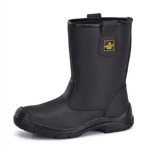 Нефтяная промышленность, устойчивая к стали стальной стали, безопасные ботинки H-9430