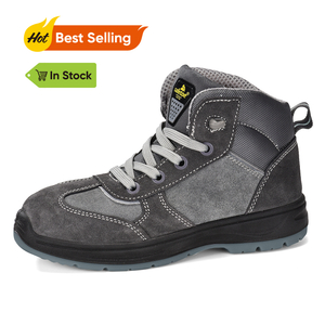 Женские ботинки со стальным носком Лучшие защитные рабочие ботинки для женщин M-8516W Suede
