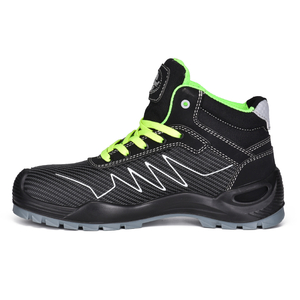 Дышащая легкая защитная обувь из ткани спортивного стиля для мужчин-М-8576