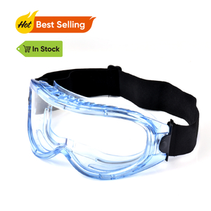 Прозрачные защитные очки SG007 Синие