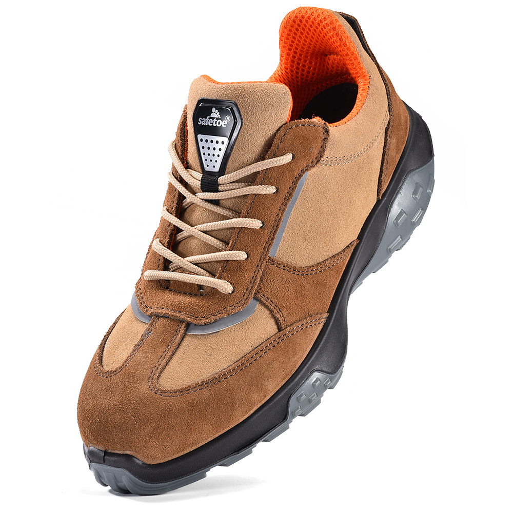 Дышащая защитная обувь нового дизайна L-7508 Antelope Brown