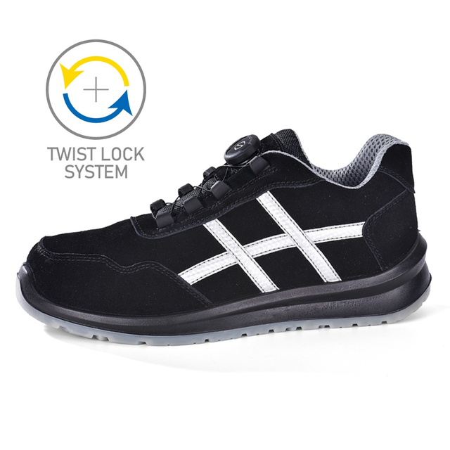 Спортивная защитная обувь S1P без содержания металла с системой Twist Lock L-7329
