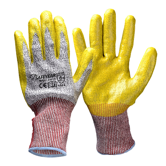 Стойкие к порезам рабочие перчатки FL-HDPA