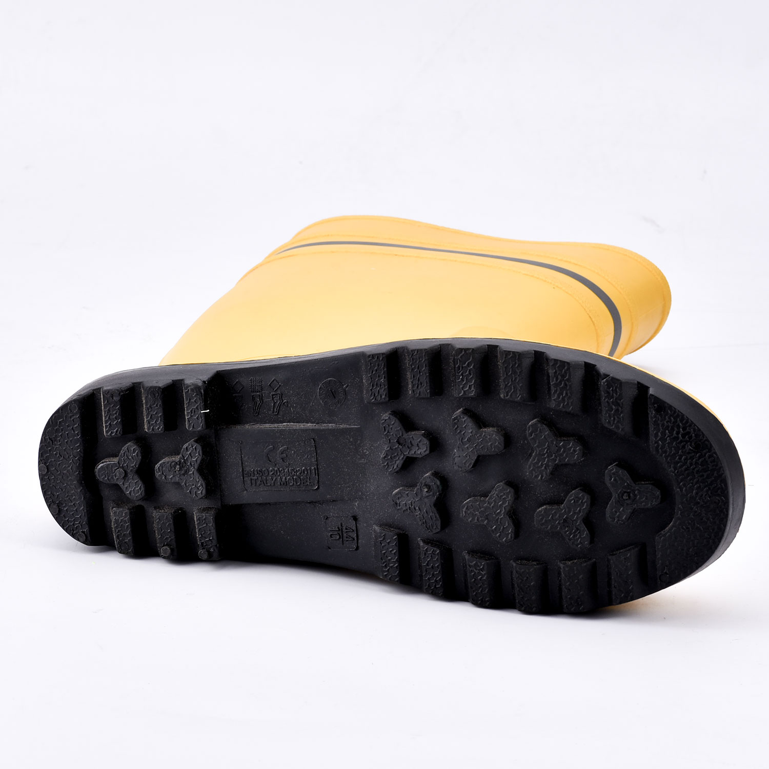 Резиновые сапоги Heavy Duty со стальным носком W-6037 Yellow