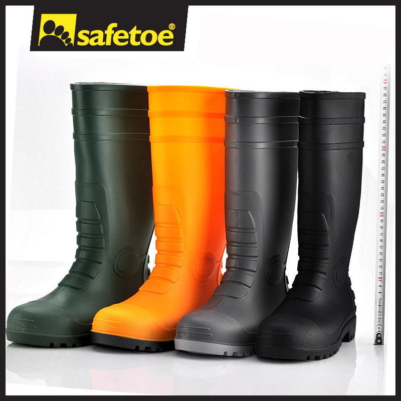 Сверхмощные дождевые ботинки W-6038 Белый