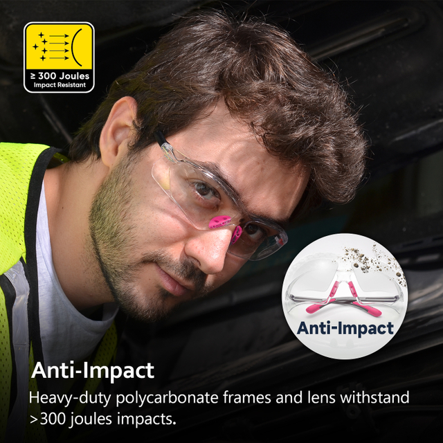 Готовые защитные защитные очки для женщин SG003 Pink