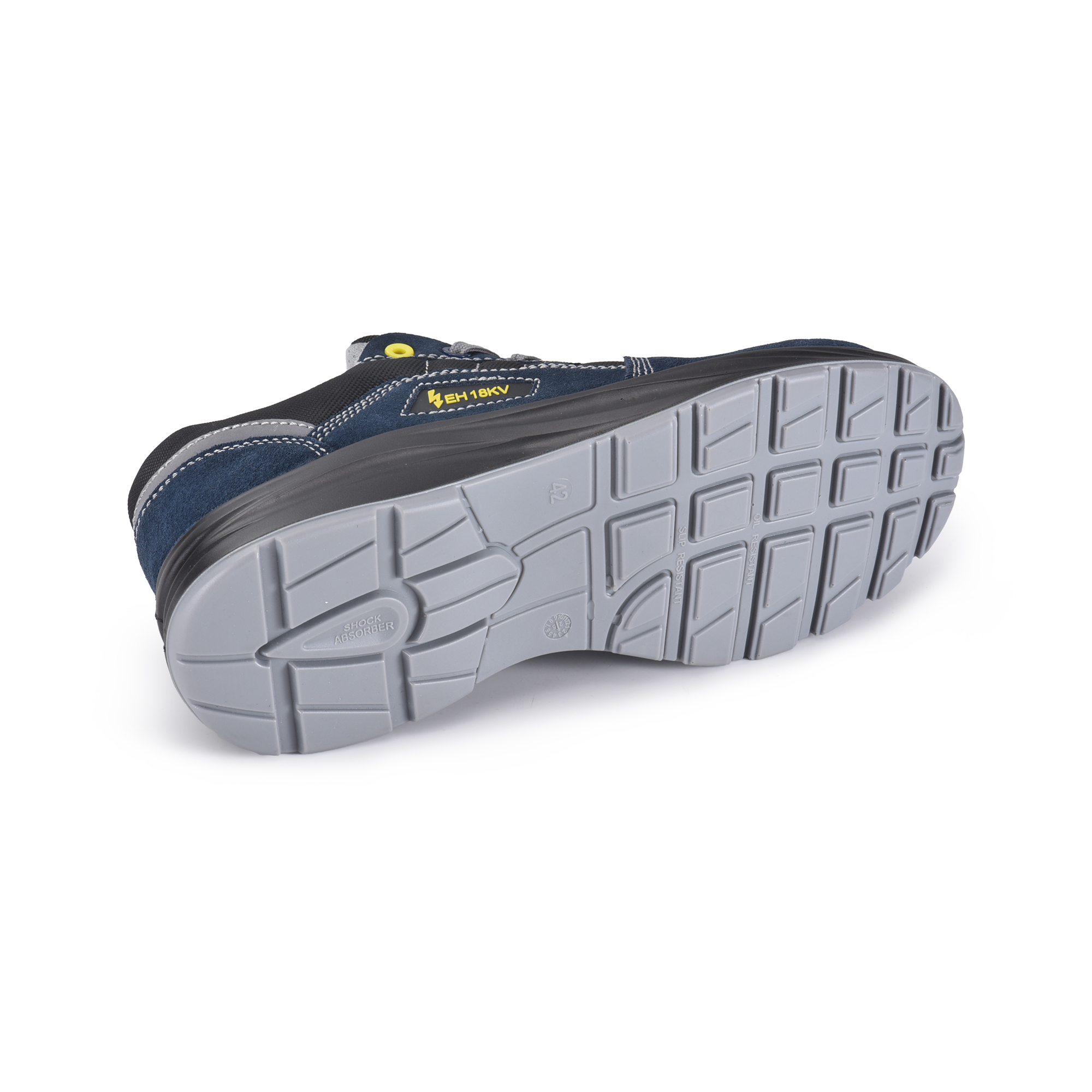 Анти электрическая изоляция EH Обувь для обуви диэлектрической безопасности Men L-7163EH