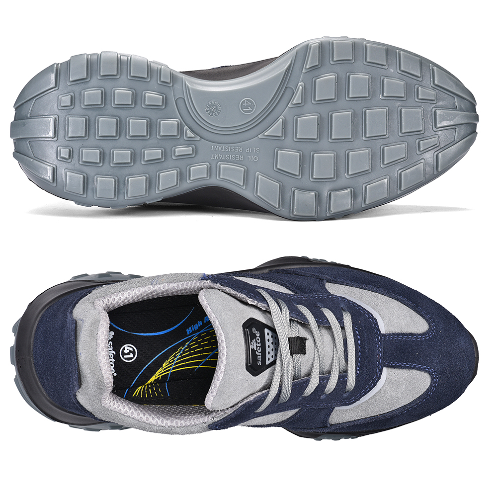 Спортивная дышащая защитная обувь L-7508 Antelope Blue