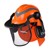 Лесные шлемы с лицевым щитом M-5009 Orange